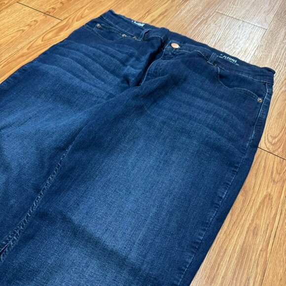 Men’s Mugsy Fultons Dark Blue Stretch Denim Jeans - Picture 3 of 6